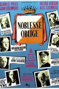 Noblesse oblige