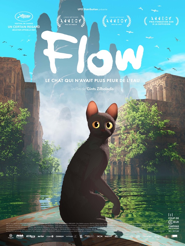 Flow – Le chat qui n’avait plus peur de l’eau